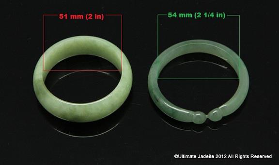 Natural Koi Jade Bangle Bracelets - Ideal Place Market